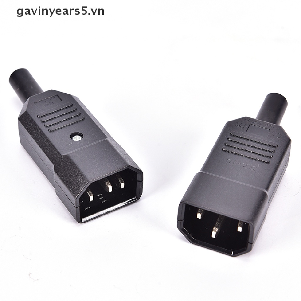 Set 5 Đầu Nối Phích Cắm IEC C14 Chuyên Dụng Chất Lượng Cao