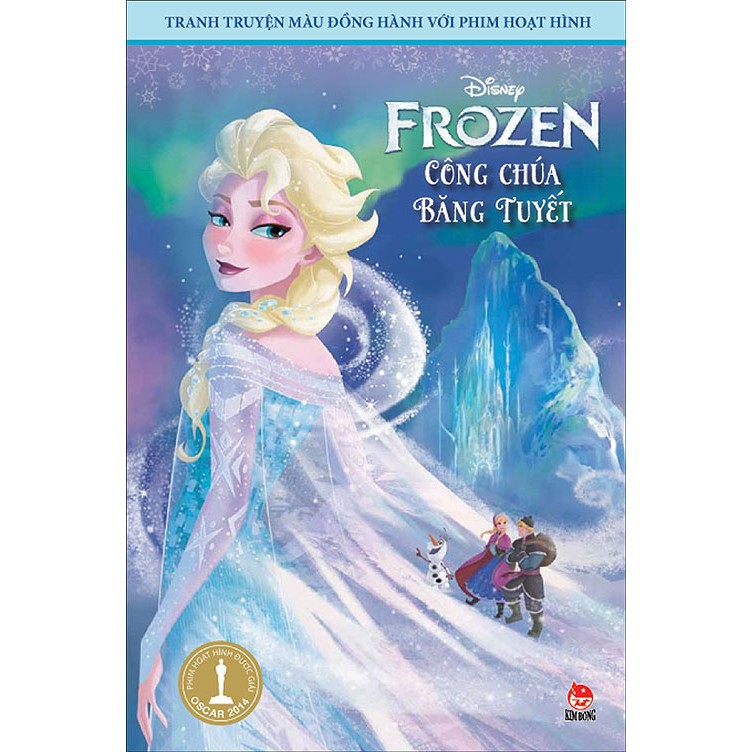 Sách Tranh Truyện Màu Đồng Hành Với Phim Hoạt Hình - Frozen Công Chúa Băng Tuyết