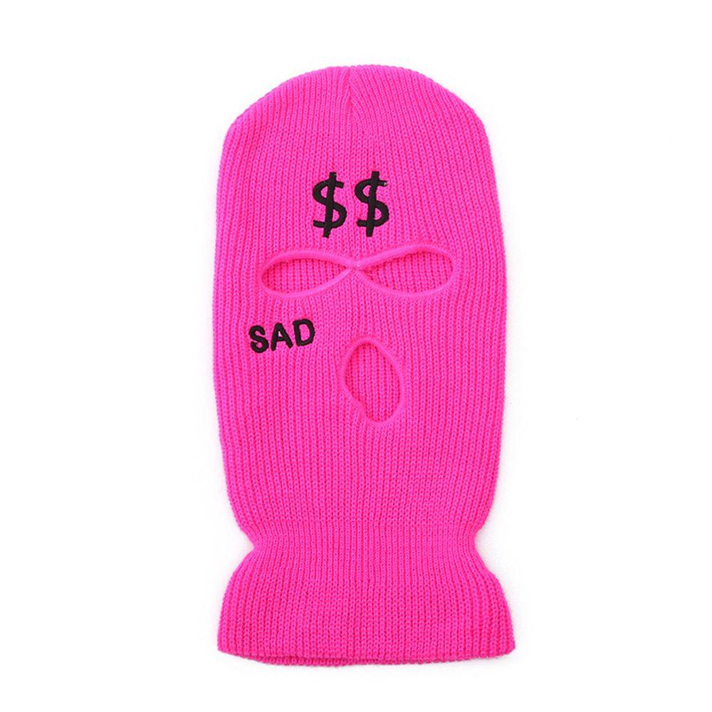 Mũ Beanie Dệt Kim 3 Lỗ Thời Trang Cho Nam Nữ