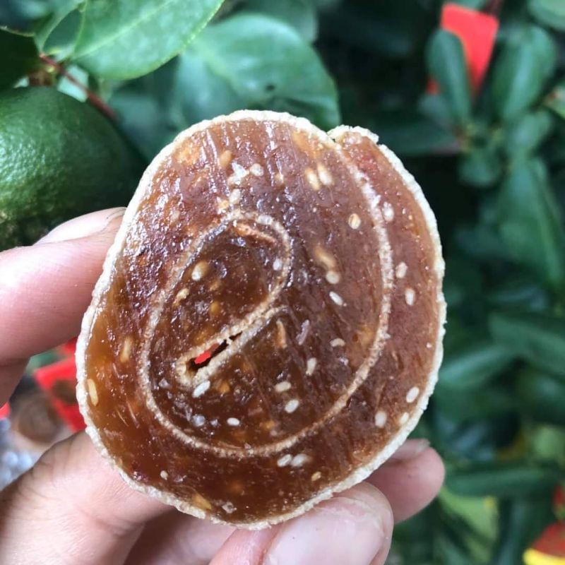 Kẹo mãng cầu me cuộn bánh tráng  500g
