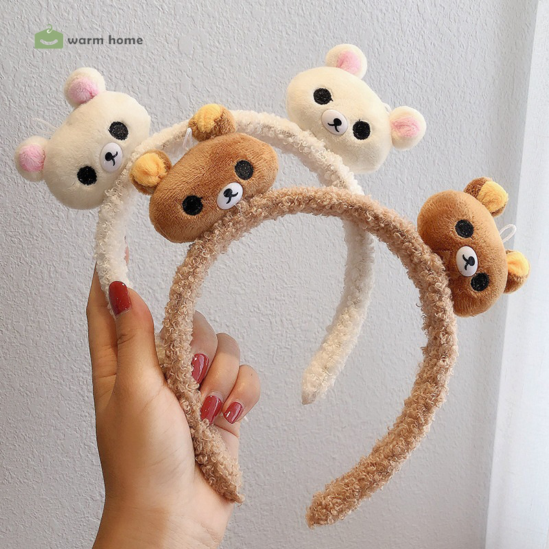 Dây Cột Tóc Hình Chú Gấu Đáng Yêu Cho Bé Gái