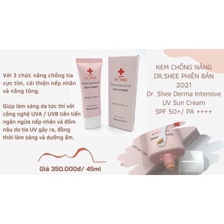 Kem chống nắng Dr.Shee SPF 50+