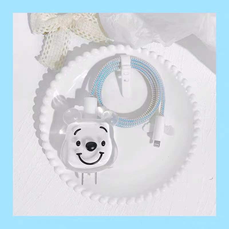 Vỏ Ốp Bảo Vệ Bộ Sạc IP 18-20W Kiểu Dáng Dễ Thương