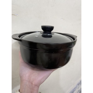 Nồi Đất Nấu Mì Cay/ Nồi Đất Kho Cá