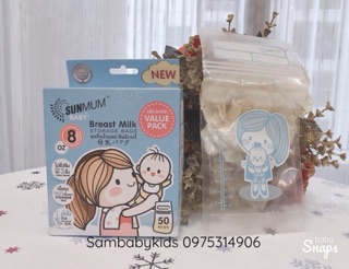 Túi trữ sữa Sunmum 250ml 20 túi