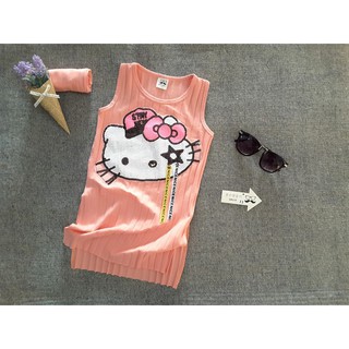 ĐẦM BỘ KITTY, KÈM CHIP ĐÙI BODY.
