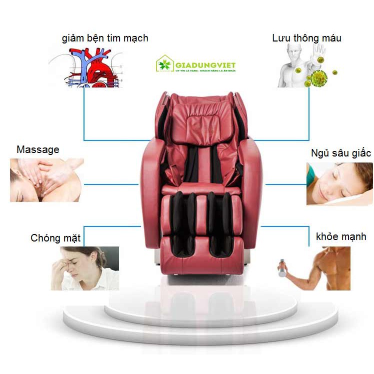 Ghế massage toàn thân 3D SHIKA SK-8903