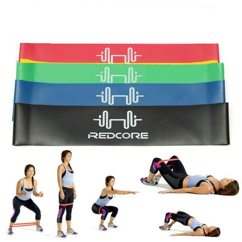 Bộ 4 Dây Mini Band Tập Gym Cao Cấp KL11