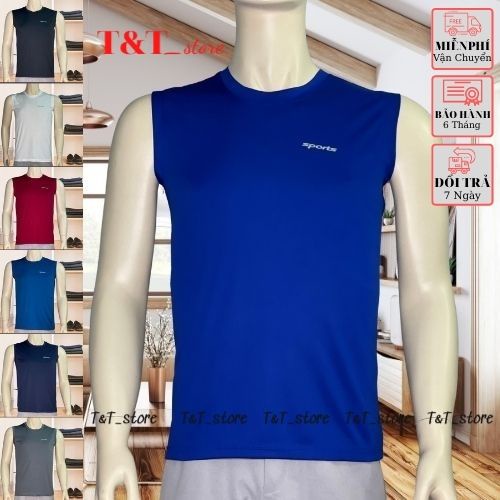 Sale ÁO 3 LỖ NAM , Thun body from ôm dáng chuẩn GYM- T&T_store