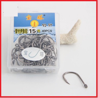 Hộp Lưỡi Câu Cá, Dùng Câu Đơn, nhạy cá, Câu Đài Bằng Thép Không Gỉ Cao Cấp_docauquangdinh