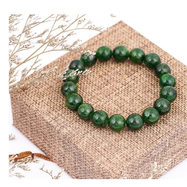 Vòng tay đá phong thủy Diopside