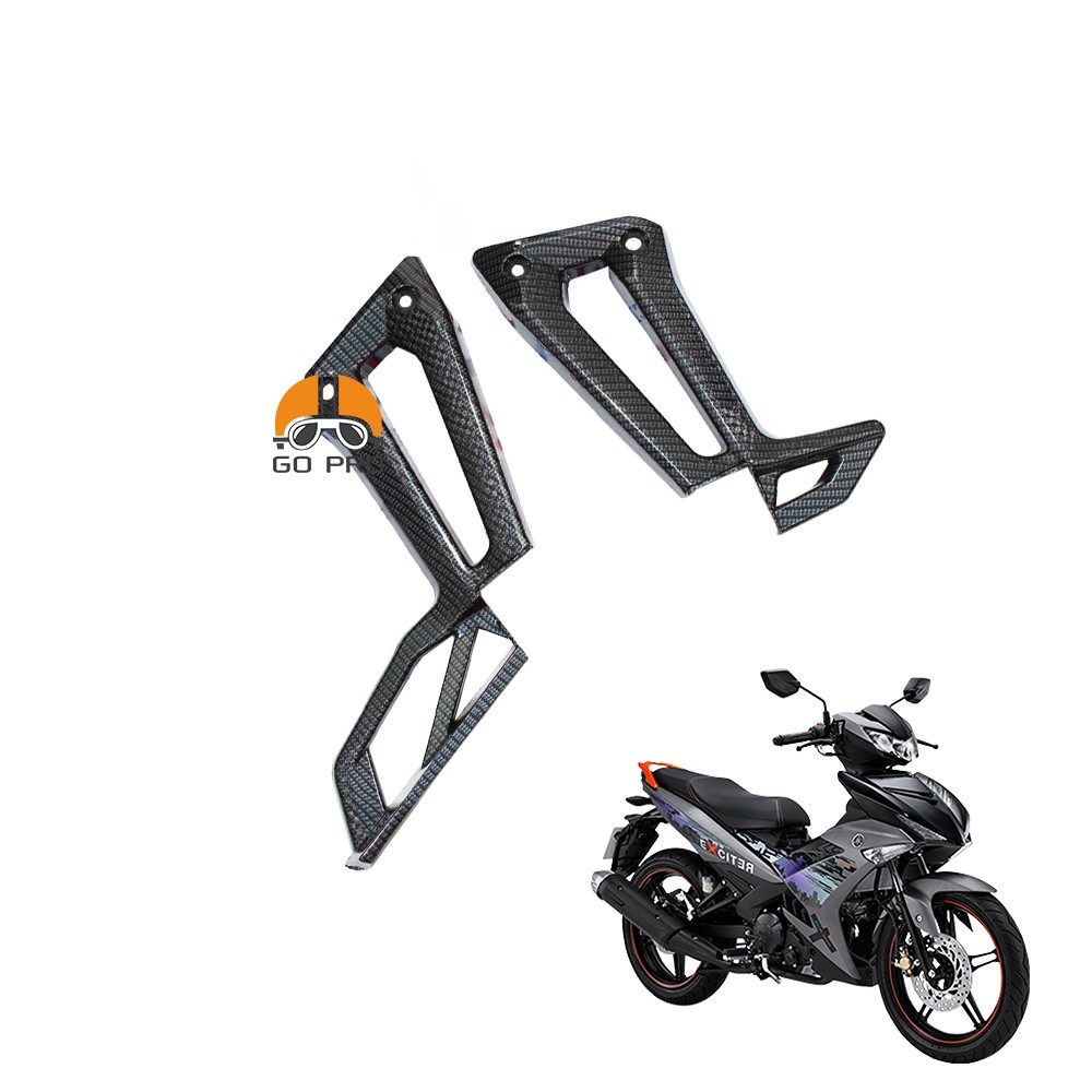 [CHÍNH HÃNG] Ốp Gác Chân Sau EXCITER 150cc Carbon