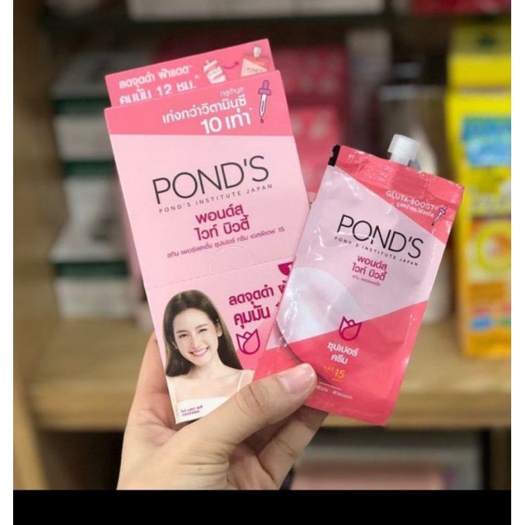 Kem dưỡng trắng cao cấp Pond’s nội địa Thái 7G (Gói)