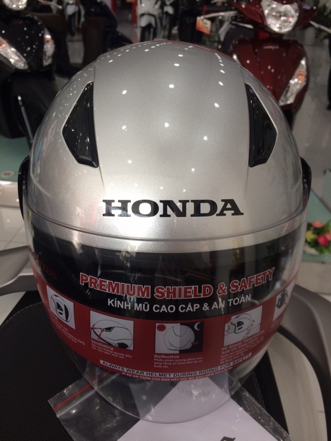 Mũ BH 3/4 đầu chính hãng Honda