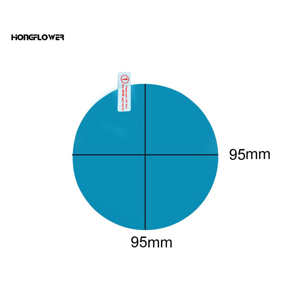 Set 2 Miếng Dán Chống Sương Mù Không Thấm Nước Cho Kính Chiếu Hậu Xe Hơi | BigBuy360 - bigbuy360.vn