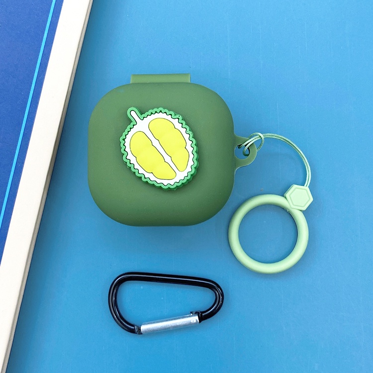 Vỏ bảo vệ hộp sạc tai nghe Samsung Galaxy Buds Live kèm dây đeo tiện dụng