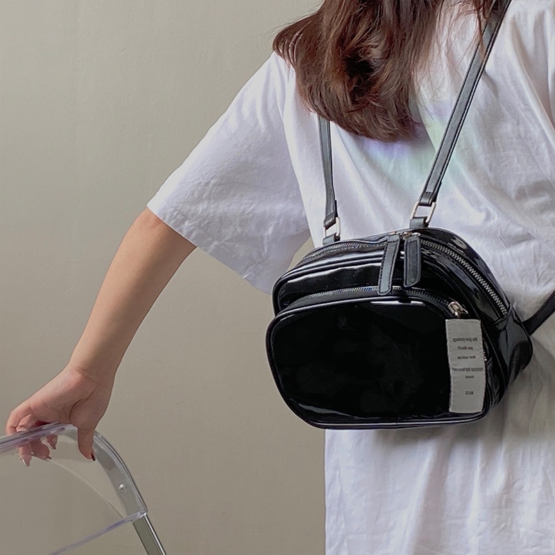 Ba Lô Vuông Màu Trơn Dễ Thương Thời Trang Cho Nữ 2022