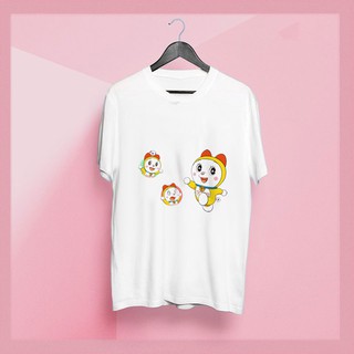 Áo Thun Phim Hoạt Hình Doraemon - Doremi ( Có Size Trẻ Em ) 21.25