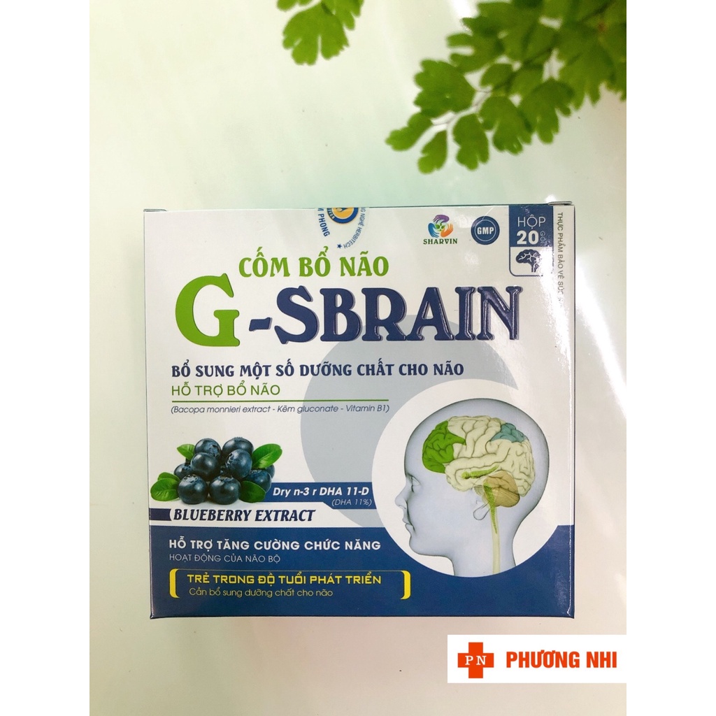 [CHÍNH HÃNG] CỐM TRÍ NÃO D-BRAIN 3+ CHUYÊN DÙNG CHO TRẺ KÉM TẬP TRUNG - TRẺ HAY QUÊN - TRẺ HỌC TRƯỚC QUÊN SAU