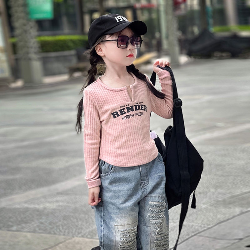 Áo Thun Cotton Trơn Dài Tay Thoải Mái Thời Trang Mùa Xuân Cho Nữ