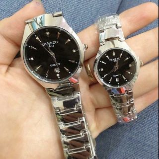 Đồng hồ cặp đôi oshrzo dây inox