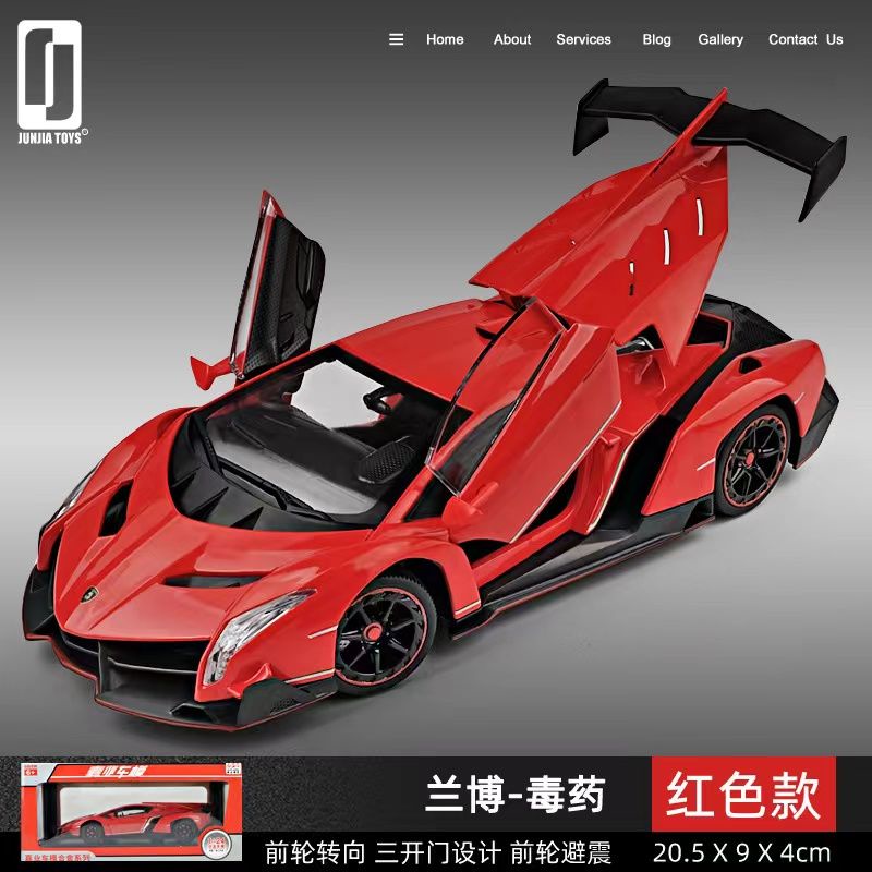 Mới Mô Hình Xe Hơi Lamborghini Veneno Poison Bằng Hợp Kim Cao Cấp Với Tỷ Lệ 1: 24