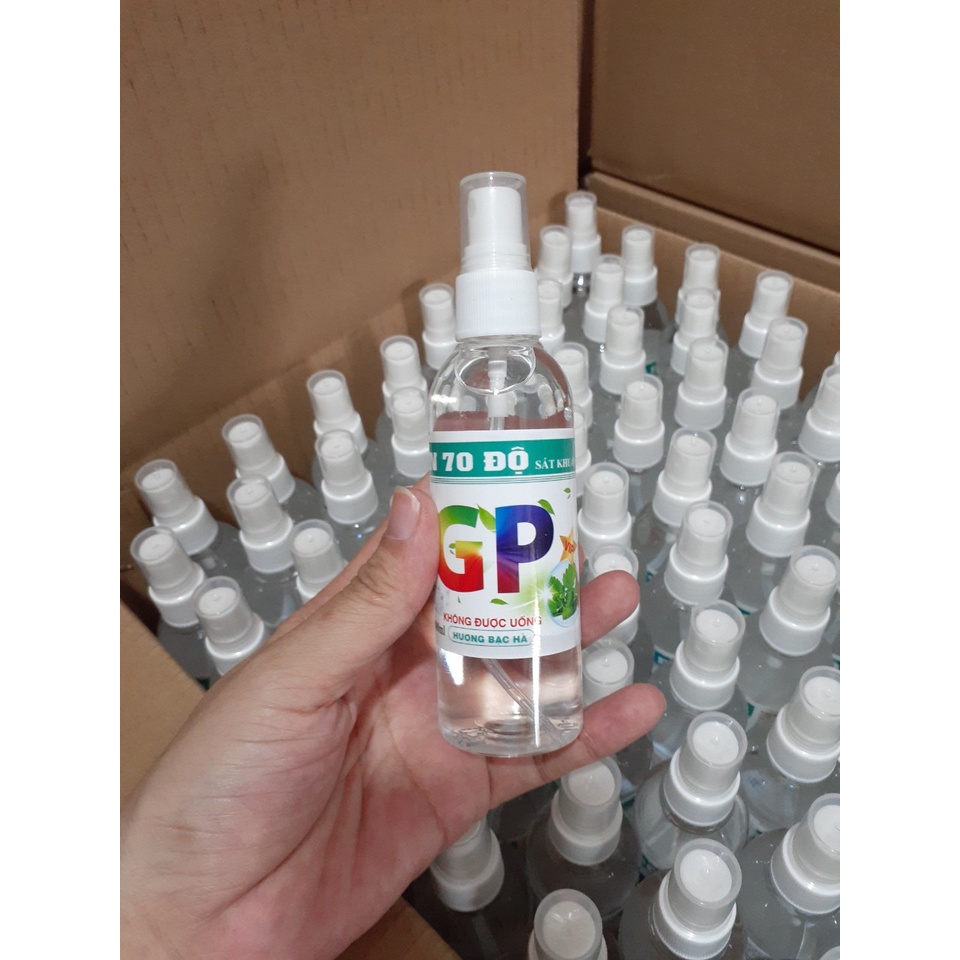 CỒN 70 ĐỘ SÁT KHUẨN, RỬA TAY LOẠI BÌNH XỊT 100ML MiNi TIỆN LỢI, BỎ TÚI QUẦN SỬ DỤNG