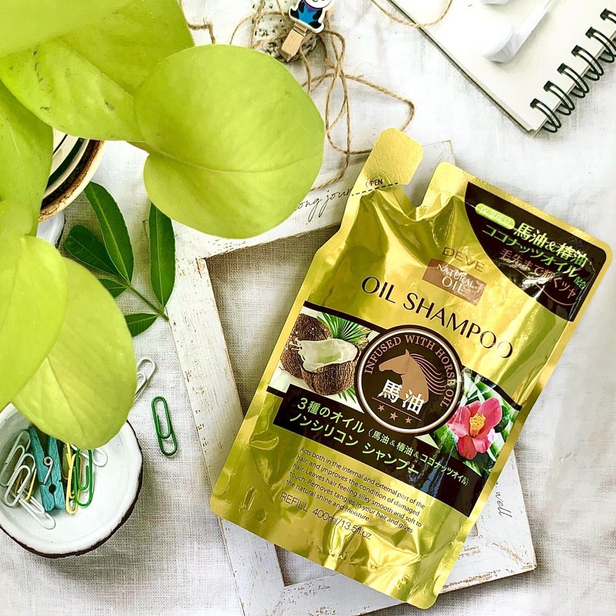 DẦU GỘI KUMANO DEVE NATURAL OIL TÚI 400ML