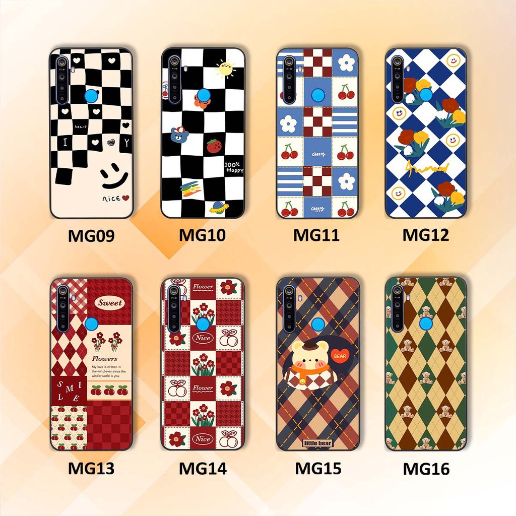 Ốp Realme 5 / 5 Pro / C3 họa tiết hoa, gấu thời trang, ốp dẻo bền đẹp