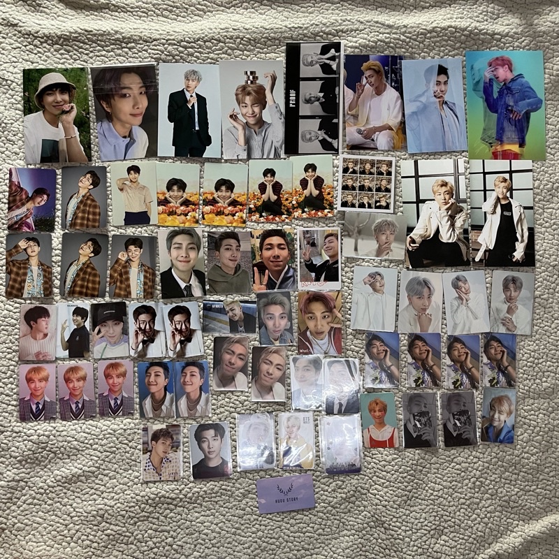 Ảnh tách lẻ card album RM BTS hàng chính hãng official