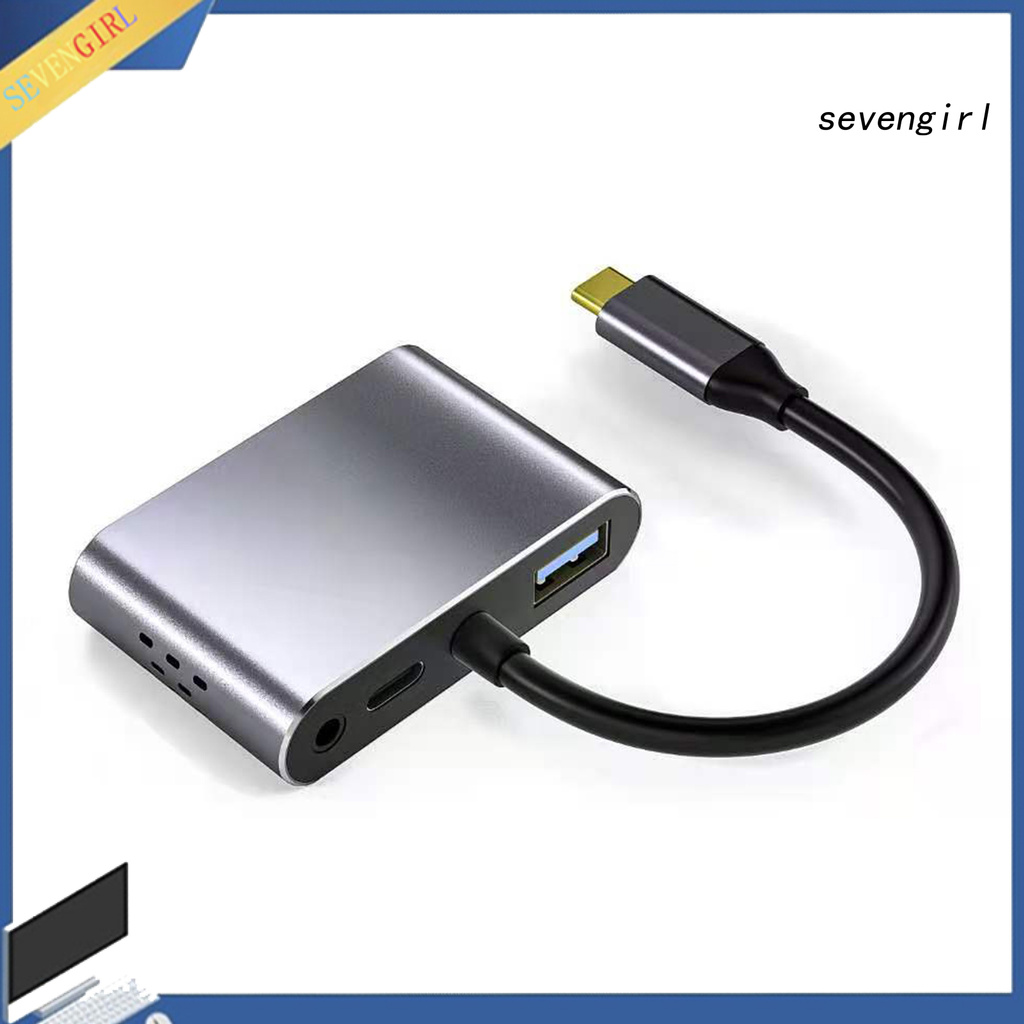 Bộ Chuyển Đổi Sev-5-In-1 Type-C Sang Vga Pd Usb3.0 | BigBuy360 - bigbuy360.vn