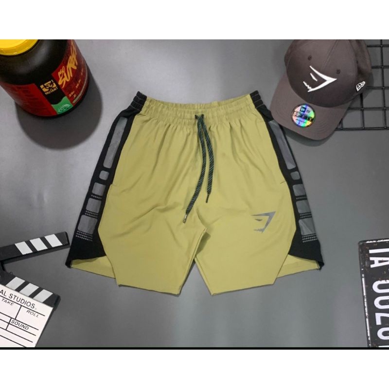 [giảm sốc] Quần short gym nam GYMSHAK, quần short thể thao phom body cực chất