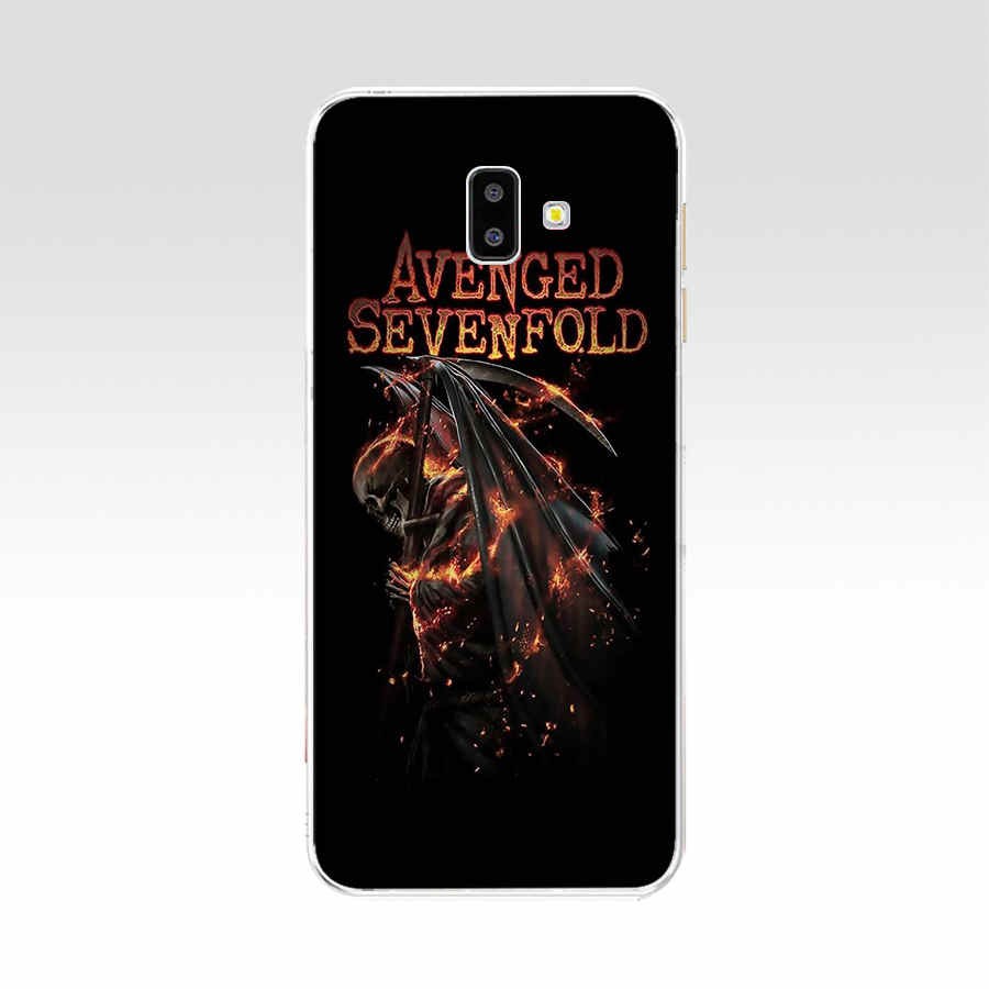 Ốp điện thoại silicon hình Avenged Sevenfold cho Samsung Galaxy Grand Prime a3 2017 j6 2018 plus j5 2017 J8 2018