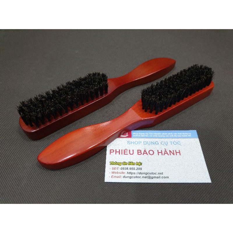 Chổi Phủi Tóc Cán Gỗ, Cây Phủi Tóc Barber Cao Cấp Cho Thợ. (Ảnh Thật)