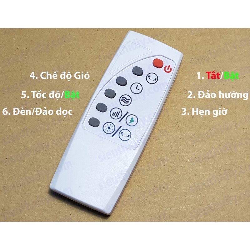 Mạch quạt Hatari P16R2 Thái Lan, phụ kiện cao cấp