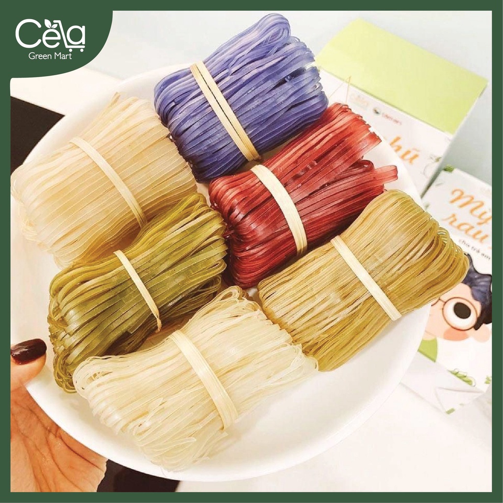 Mì chũ rau củ CELA healthy mix 5 vị thơm ngon an toàn, hàng cao cấp chính hãng đạt chuẩn không chất tạo màu | BigBuy360 - bigbuy360.vn