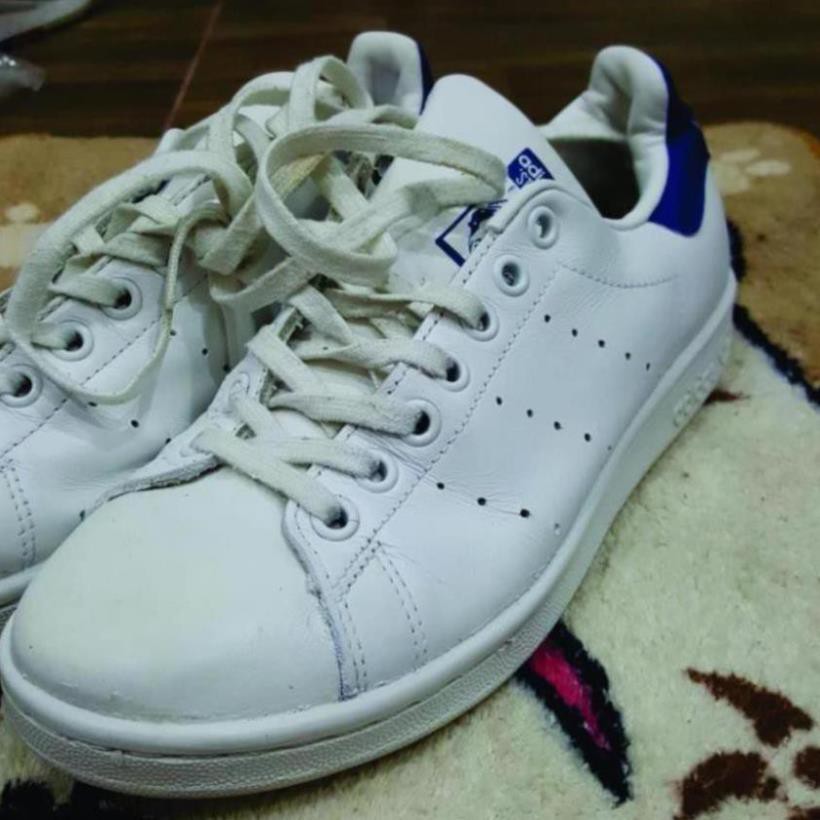 [Sale 3/3]Giày adidas stan smith real 2hand size 38 màu xanh navy / trắng chính hãng 2hand -B98 ᵍ
