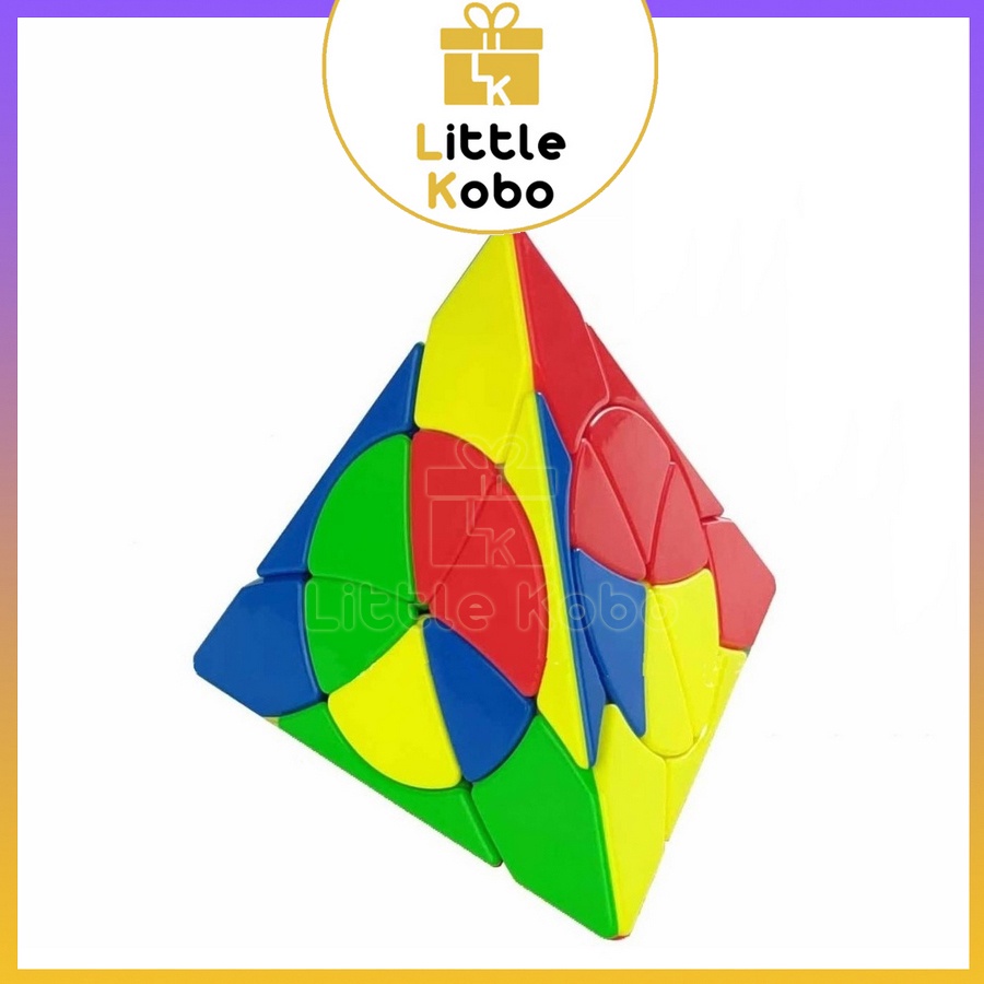 Rubik Biến Thể YJ Petal Pyraminx Yulong Rubik Biến Thể Tam Giác Pyraminx Stickerless