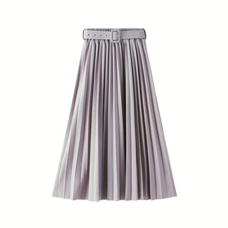 Chân váy xếp ly dáng dài