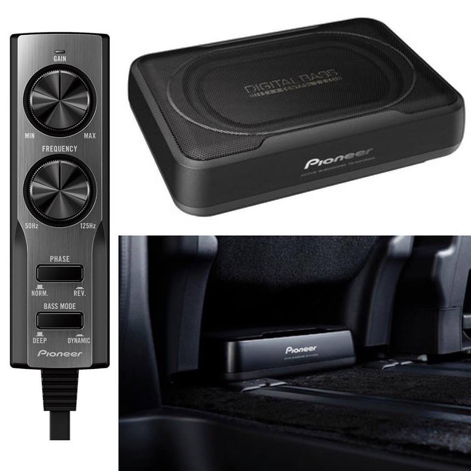 Loa Sub Gầm Ghế PIONEER TS-WX 120A  - Loa Sub Điện Siêu Trầm Công Suất 150W Cực Khoẻ Cho Ô Tô Xe Hơi