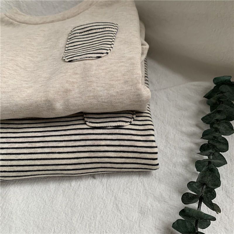 [Babycat] Hàng Có Sẵn Áo Sơ Mi Nhỏ Dáng Rộng Mềm Mại Kẻ Sọc Phối Màu Phong Cách Nhật Bản Hàn Quốc Thời Trang Mùa Xuân 2022 Cho Nam Và Nữ