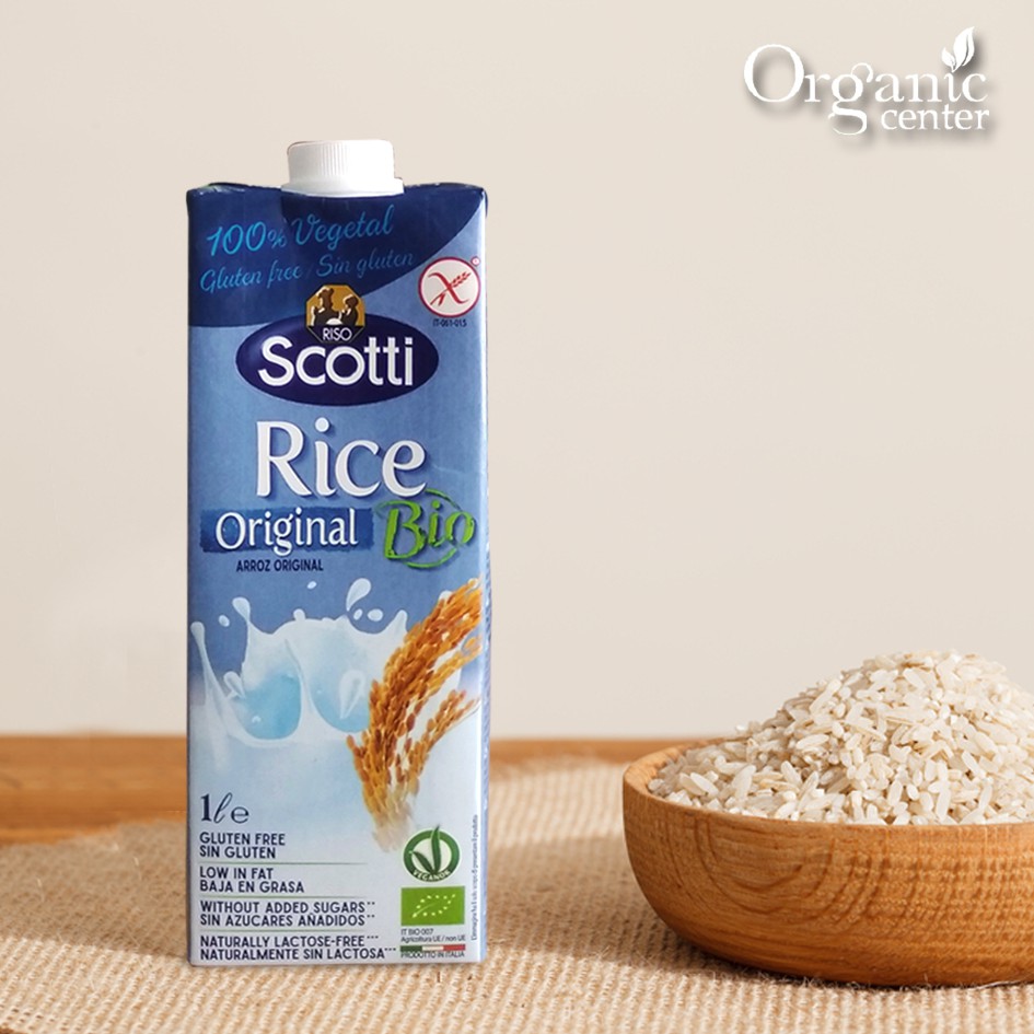 Sữa gạo nguyên chất hữu cơ Scotti 1l