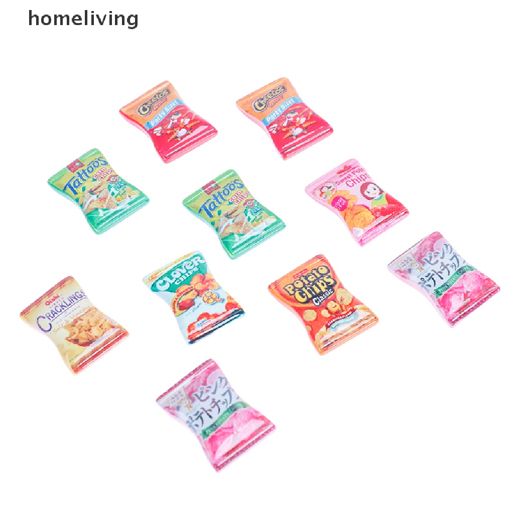 Set 10 Khoai Tây Chiên Đồ Chơi Cho Nhà Búp Bê