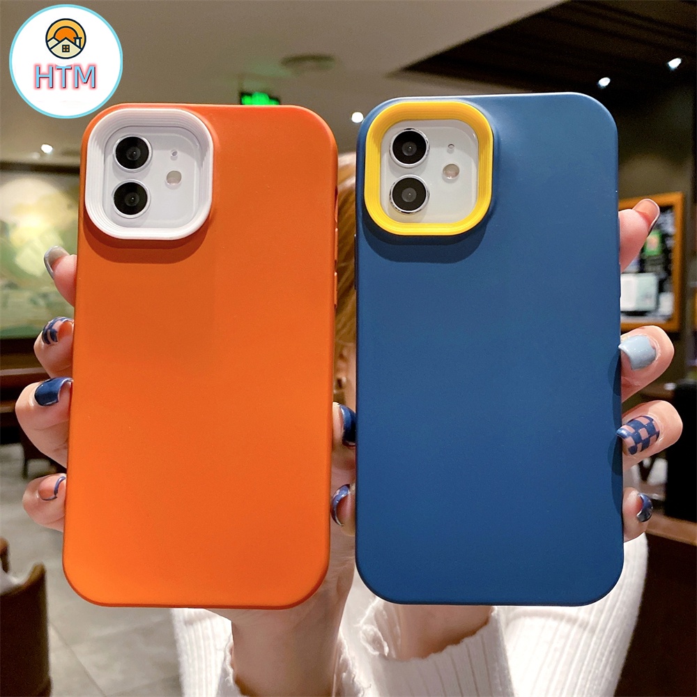 Ốp Điện Thoại TPU Mềm Góc Vuông Bảo Vệ camera Cho iPhone 13 12 11 Pro Max Promax XS Max XR X 7 Plus 8 8Plus