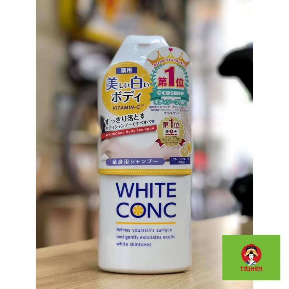 Sữa tắm trắng da toàn thân White ConC Body 360ml - 600ml Nhật Bản