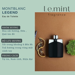Nước hoa nam Montblanc Legend EDT