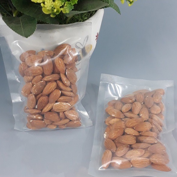 Hạnh nhân hạt chưa rang 100gr⚡ CHẤT LƯỢNG CAO ⚡ 100g hạt hạnh nhân dùng để làm bánh, kẹo siêu ngon