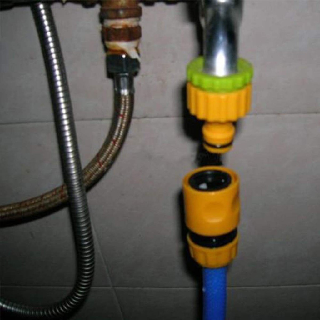 Đầu nối ống nước, đầu nối nhanh - Bộ 3 đầu nối vòi nước tưới cây