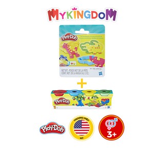 Đồ Chơi PLAYDOH Combo Bột Nặn Mini 4 Màu + Bộ Pd Đầu Đời CB23241-E0801