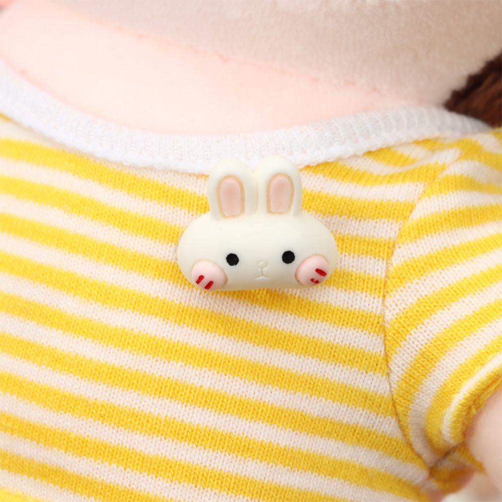 Gấu Nâu Mặc Yếm Denim Hoạt Hình Dễ Thương Dành Cho Trẻ Em